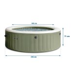 Dmuchane SPA z hydromasażem 6 osobowe INTEX 28428NP