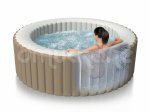 Dmuchane SPA z hydromasażem 196 x 71 cm 4 os. + akcesoria premium INTEX 28474