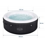 Dmuchane SPA Jacuzzi Lay-Z Miami 4 osobowe Bestway 60001