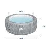 Dmuchane SPA Jacuzzi Lay-Z Honolulu 6 osobowe Bestway 60019