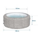 Dmuchane SPA Jacuzzi Lay-Z Zurich 4 osobowe Bestway 60065