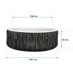 Dmuchane SPA Jacuzzi Lay-Z Hollywood 6 osobowe Bestway 60059