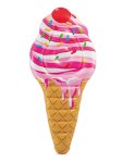  Dmuchany materac plażowy Lód Rożek 224 x 107 cm INTEX 58762