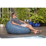 Fotel dmuchany pufa dmuchana puf materac do siedzenia 112x112 cm Bestway 75154