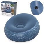 Fotel dmuchany pufa dmuchana puf materac do siedzenia 112x112 cm Bestway 75154