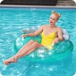 Koło do pływania błyszczące Bestway 43509