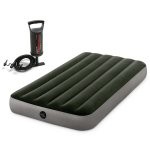 Materac dmuchany 191x137x25 cm z pompką tłokową INTEX 664108