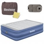 Materac dmuchany 203x152x61 cm z wbudowaną pompką elektryczną Bestway 67690