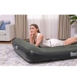 Materac dmuchany 203x152x30 cm z wbudowaną pompką elektryczną Bestway 67930