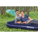 Materac dmuchany 191x137x28 cm z wbudowaną pompką nożną Bestway 67225 