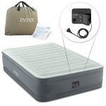 Materac dmuchany 191x137x46 cm z wbudowaną pompką elektryczną INTEX 64904