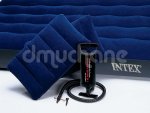 Materac dmuchany 203x152x22 cm z pompką tłokową INTEX 68765