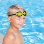 Okularki do pływania dla dzieci żółte Bestway 21005