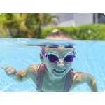 Okularki do pływania dla dzieci filetowe Bestway 21002