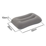 Poduszka dmuchana welurowa 42 x 26 cm Bestway 67121