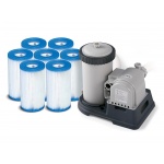 Pompa filtrująca do basenów 9463L/h INTEX 28634 / 29005 + 7 filtrów! 