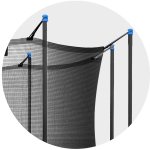 Siatka do trampoliny wewnętrzna 435 cm 14 ft Neo-Sport
