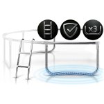 Trampolina ogrodowa 10ft/312cm z siatką wewnętrzną i drabinką Neo-Sport