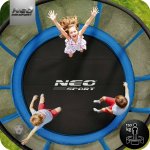 Trampolina ogrodowa 10ft/312cm z siatką zewnętrzną i drabinką