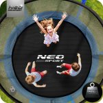 Trampolina ogrodowa 10ft/312cm z siatką wewnętrzną i drabinką