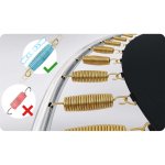 Trampolina ogrodowa 10ft/312cm z siatką wewnętrzną i drabinką