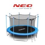 Trampolina ogrodowa 13ft/404cm z siatką wewnętrzną i drabinką