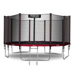 Trampolina ogrodowa 15ft/465cm z siatką zewnętrzną i drabinką Neo-Sport