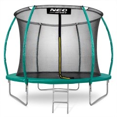 trampoliny z siatką