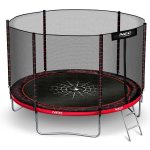 Trampolina ogrodowa 8ft/252cm z siatką zewnętrzną i drabinką Neo-Sport