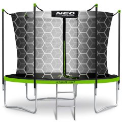 Trampolina ogrodowa 8ft/252cm z siatką wewnętrzną i drabinką Neo-Sport