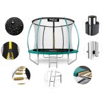 Trampolina ogrodowa 8ft/252cm z siatką, profilowanymi słupkami i drabinką Neo-Sport