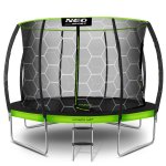 Trampolina ogrodowa profilowana 14ft/435cm z siatką wewnętrzną Neo-Sport