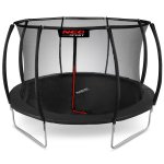 Trampolina ogrodowa profilowana 12ft/374cm z siatką wewnętrzną Neo-Sport