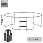 Trampolina ogrodowa profilowana 10ft/312cmz siatką wewnętrzną Neo-Sport